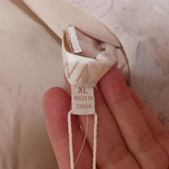 WAYF Floral Cowl Neck Handkerchief Slip Dress XL NWT Romantic Fairy Coquette - Picture 6 of 8